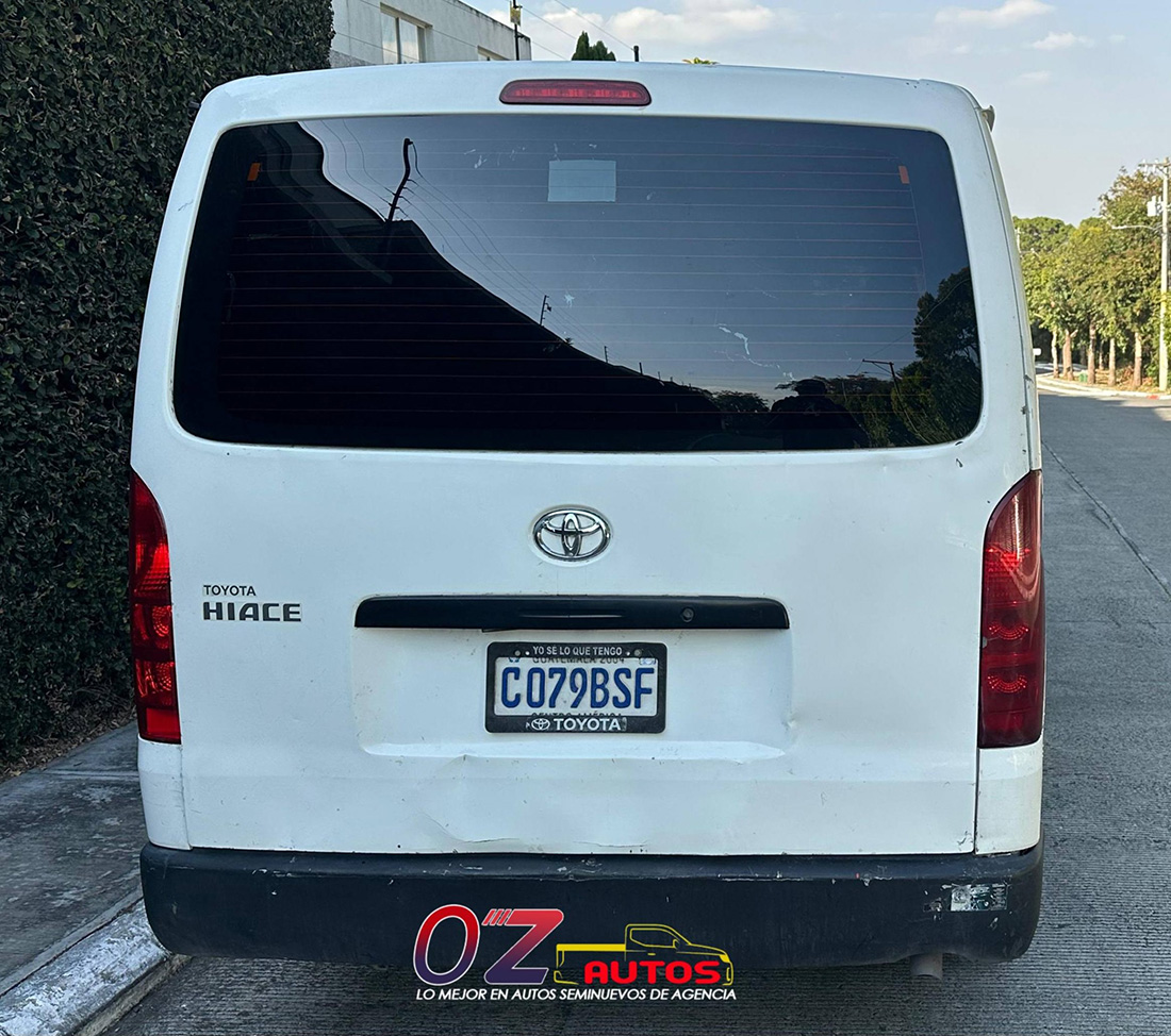 PANEL TOYOTA HIACE 2019 MECÁNICA MOTOR 5L DIESEL