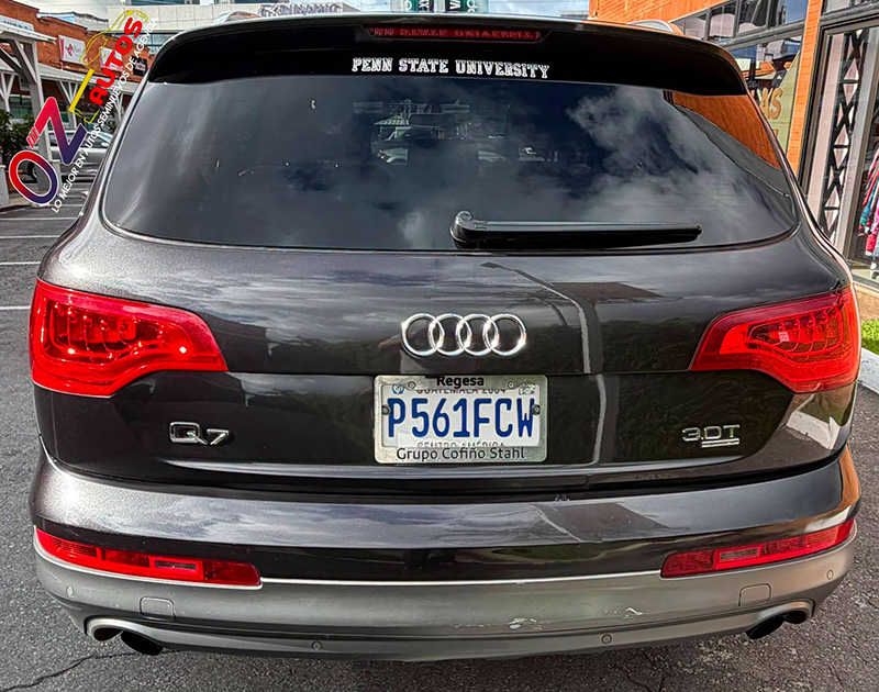 AUDI Q7 2011 DE AGENCIA | BLINDADA NIVEL 3PLUS