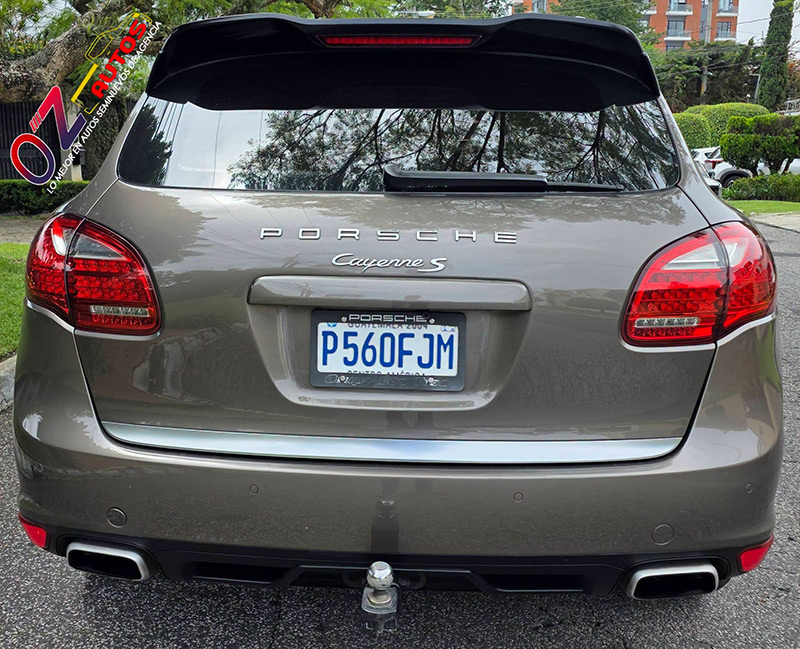 PORSCHE CAYENNE 2012 BLINDADA NIVEL 3 DE AGENCIA